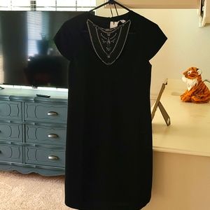 Black Versace dress